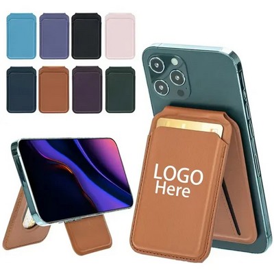 Wallet Card Holder With Phone Stand