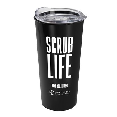 Garyline® Explore Metallic Travel Tumbler with Slider Lid - 18 oz.