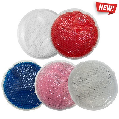 Large Circle Gel Beads Hot/Cold Pack