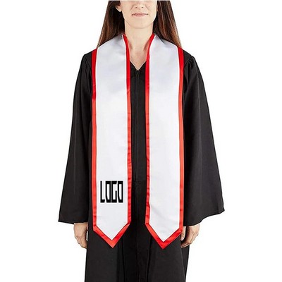 Custom Satin Graduation Stole