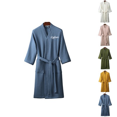 Waffle Weave Robe